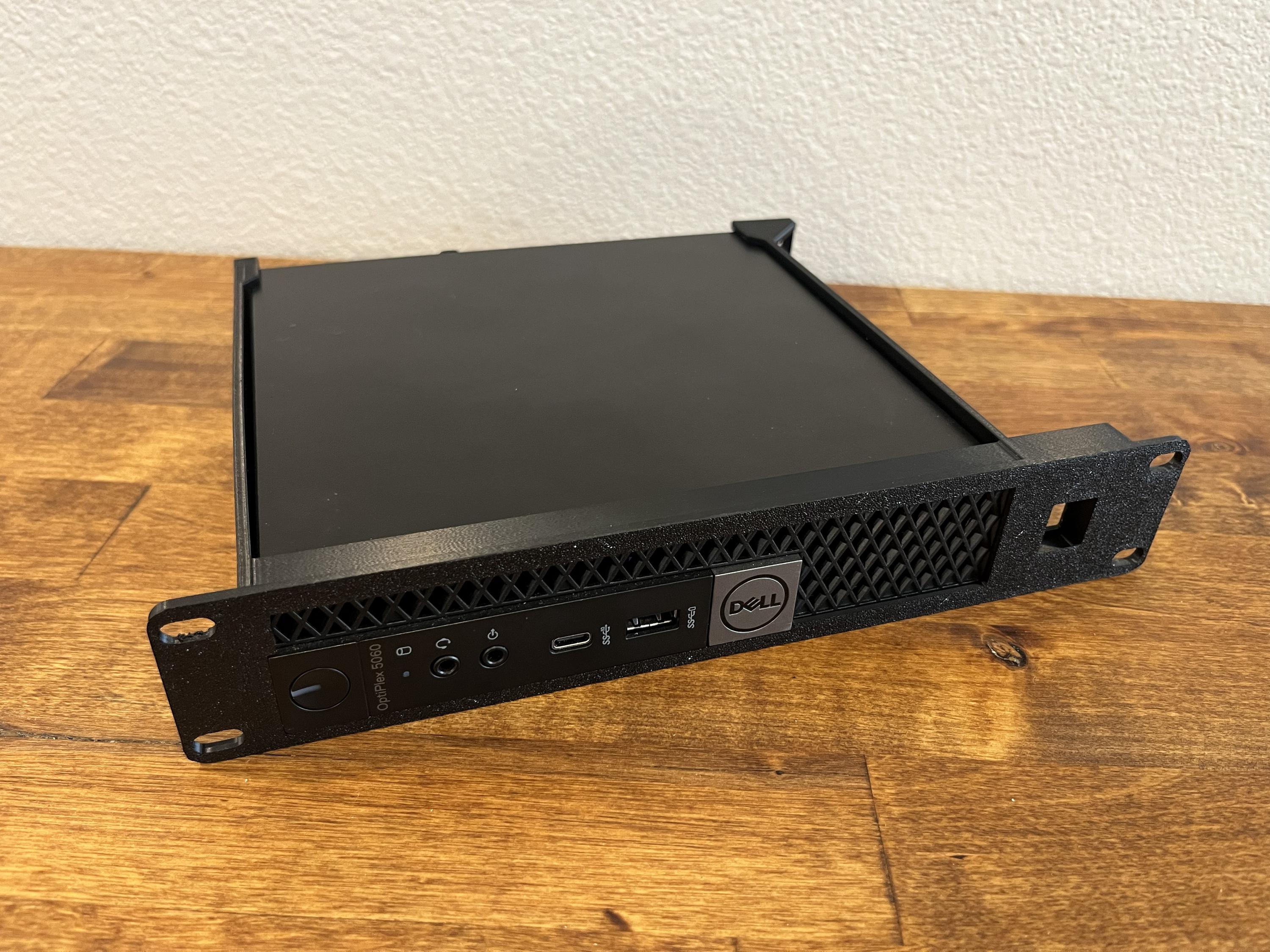 Dell Optiplex Micro 10 inch 1 U Rack Mount (With Keystone Passthrough)
