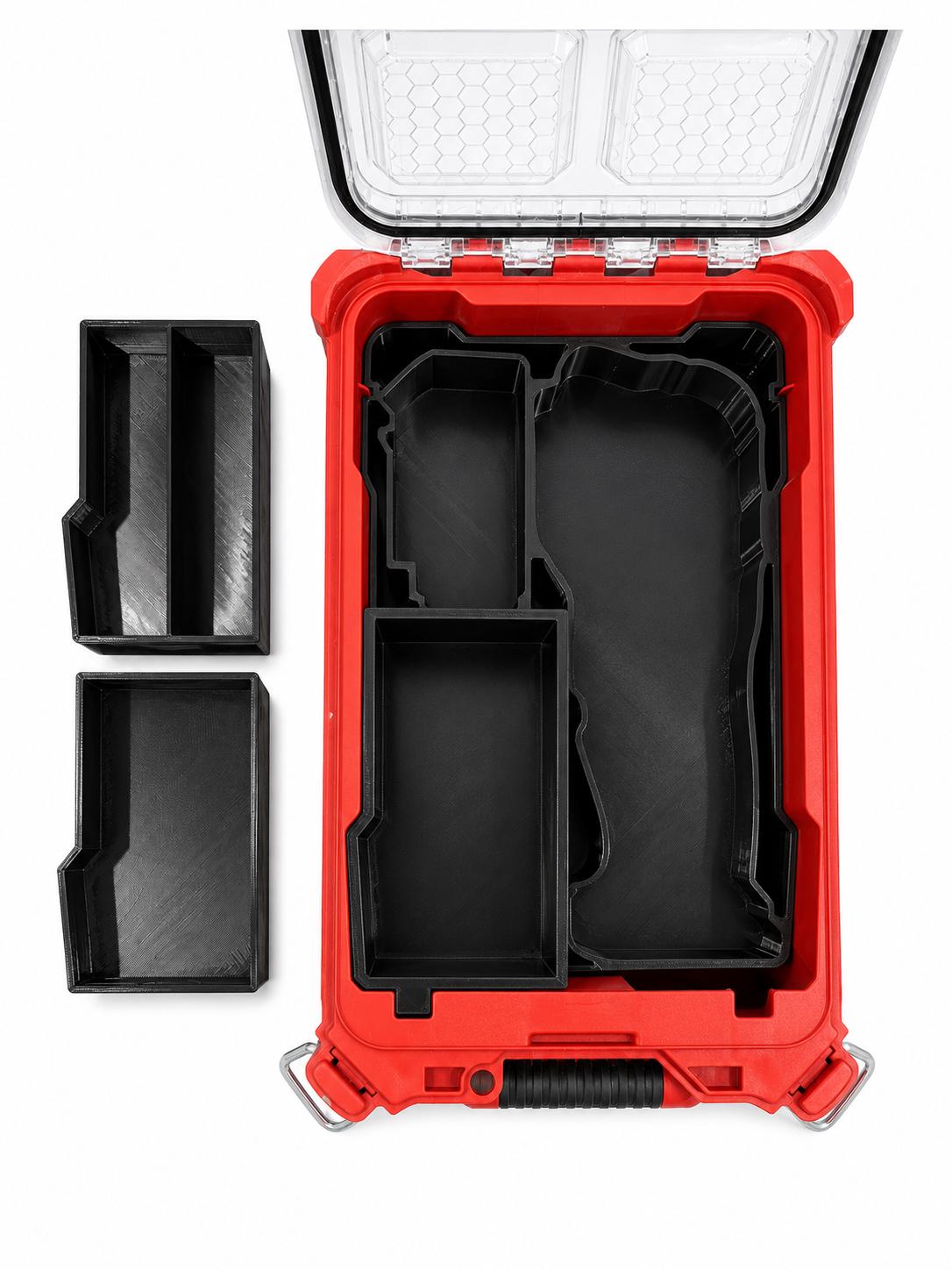 Milwaukee Packout 5 Bin parts Organizer Insert for Dewalt Atomic Multi-Tool