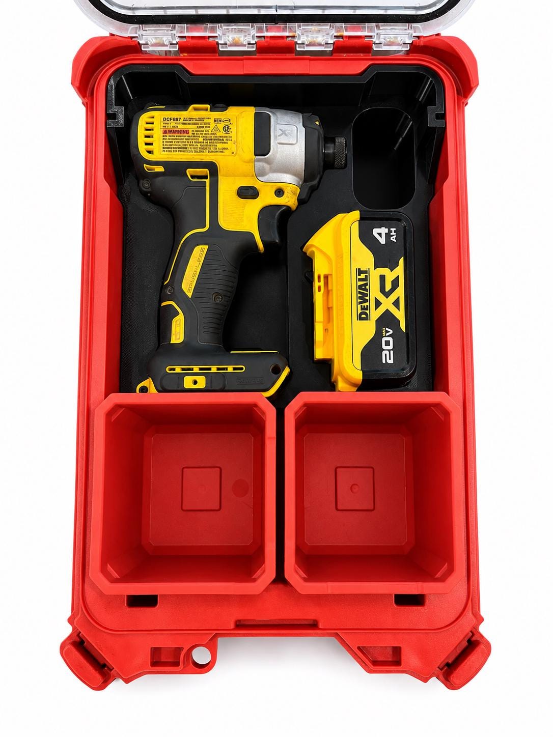 Milwaukee Packout Dewalt Impact (DCF887) Organizer Insert