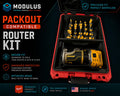Milwaukee Packout Router kit Insert for Dewalt (# DCW600B) and Magnetic Router Bit Holder