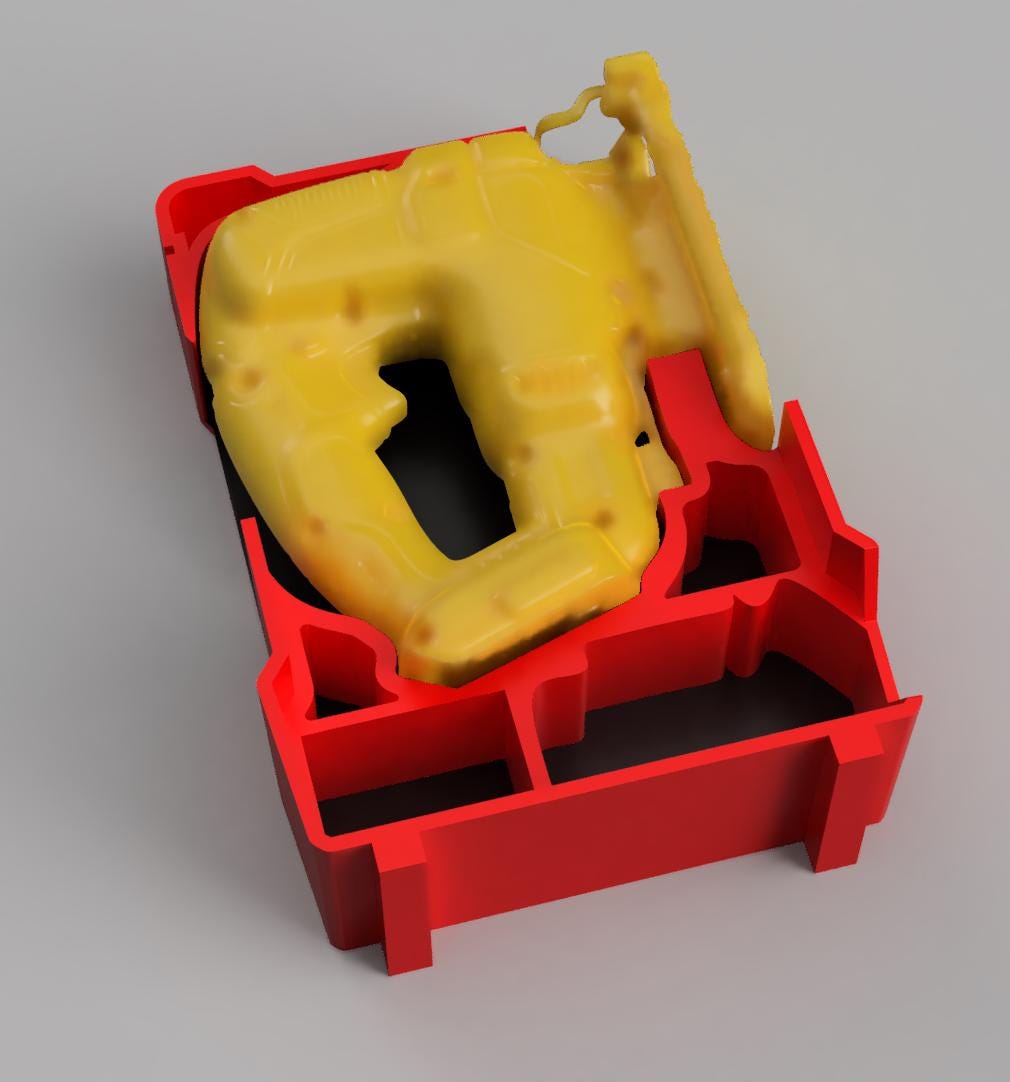 Milwaukee Packout Insert For DeWalt Jigsaw (Model # DCS334B)