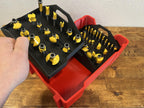Milwaukee Packout 1/4 inch Router Bit Insert Organizer