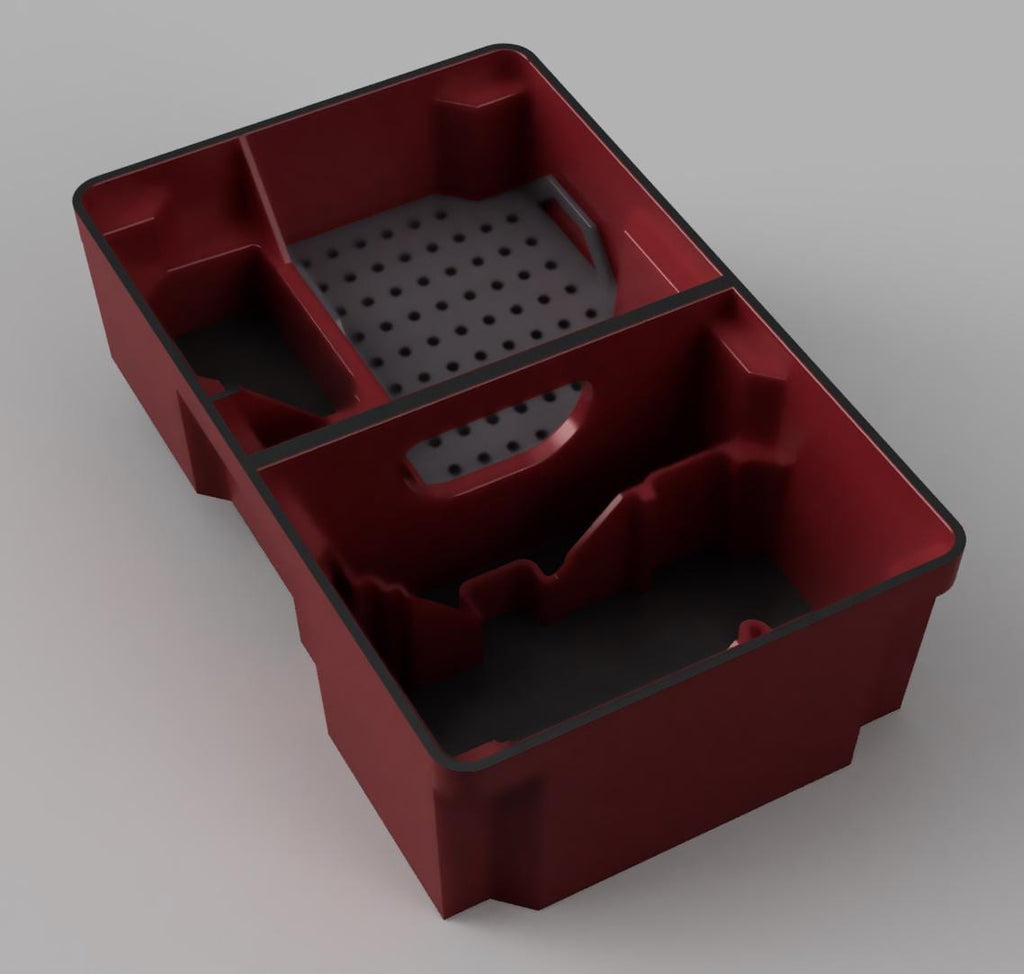 Milwaukee Packout Router kit Insert for Dewalt (# DCW600B) and Magnetic Router Bit Holder