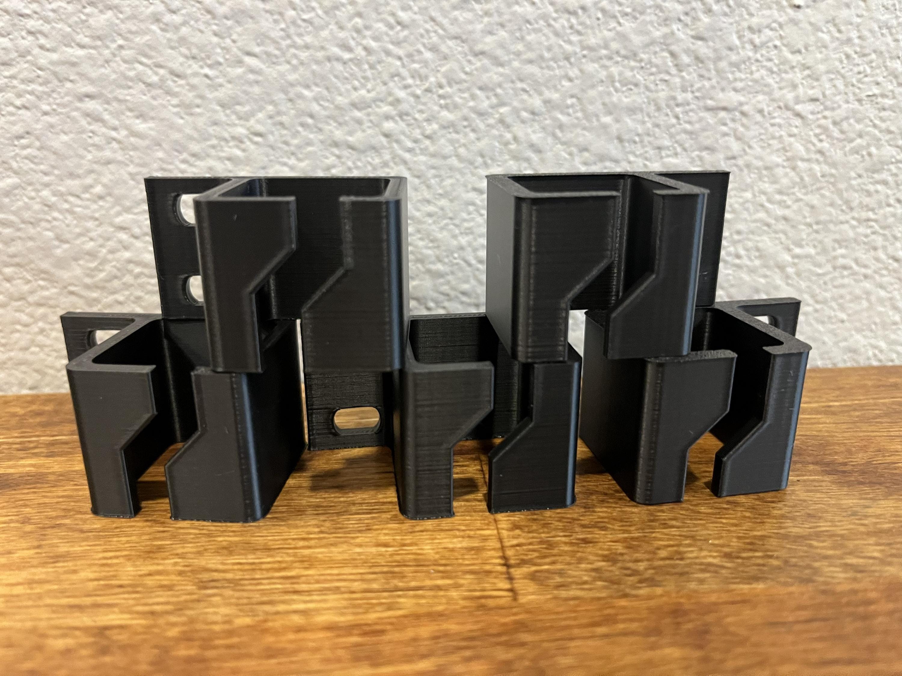 10-Inch Rack Mount Cable Organizer Clips x5