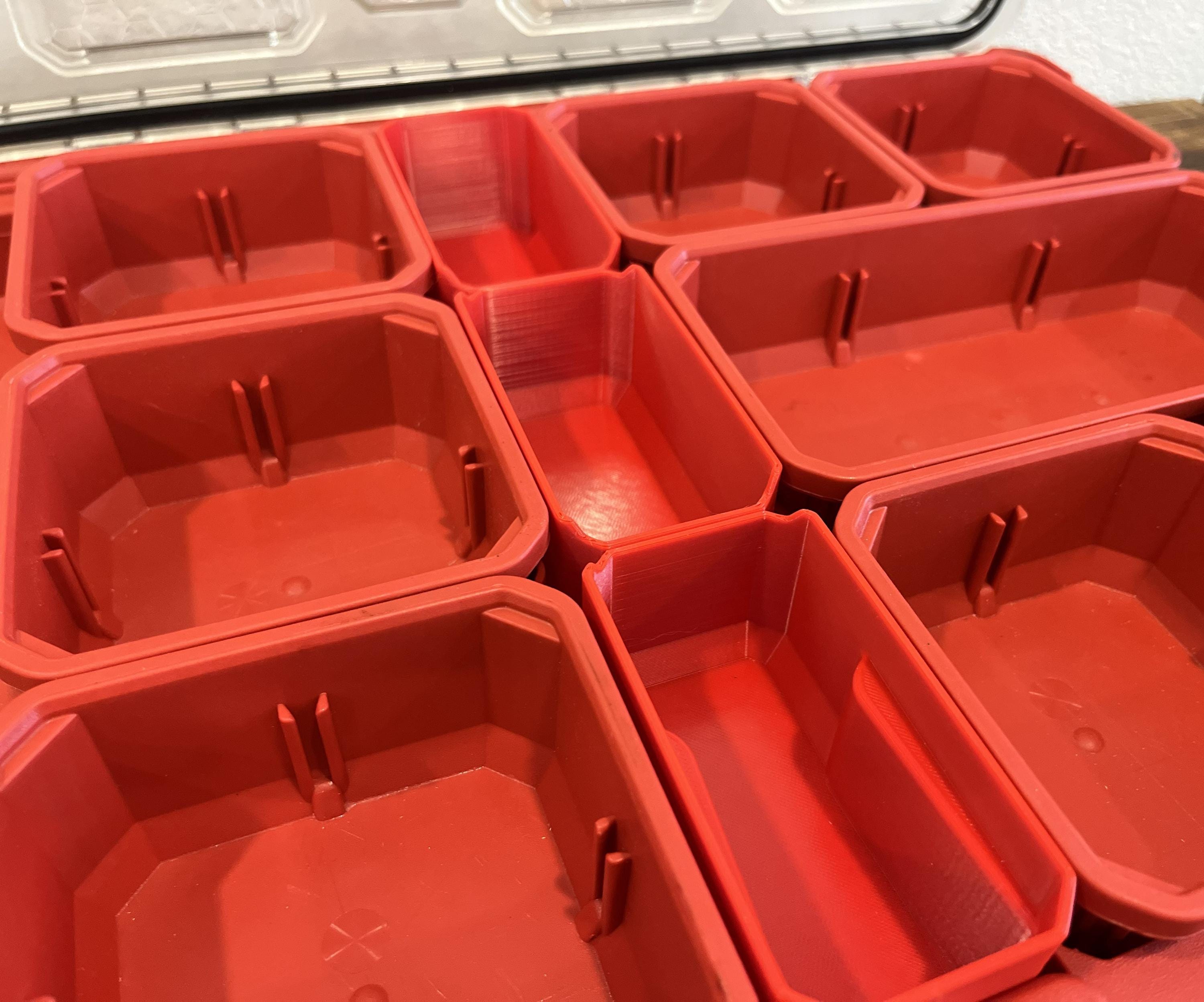 Milwaukee Packout Low Profile Center Bins